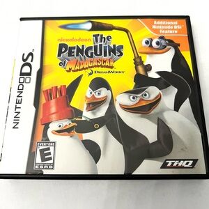 Nintendo DS The Penguins of Madagascar Game Works Flawlessly CIB